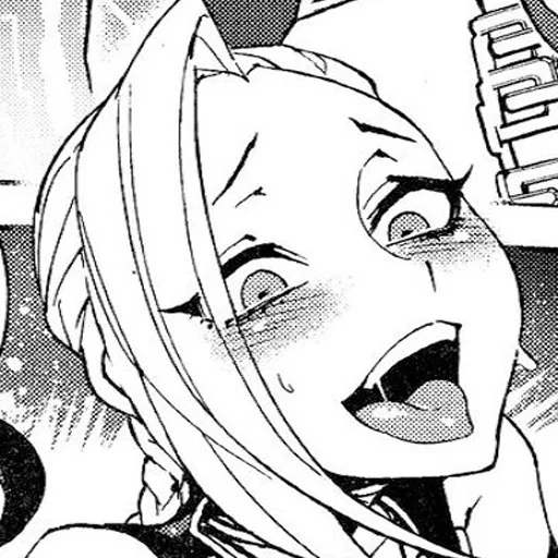 ahegao, ahegao jinx, hirame karei, personaggi anime, ahegao feys manging jinx