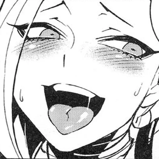 ahgao, anime d'ahgao, ahgautu, visage de sexe ahgao, ahegao comics zero two