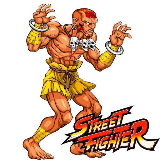 street fighter ii, darcim street bully, darcim street fighter, dhalsim street fighter, zangiev street fighter