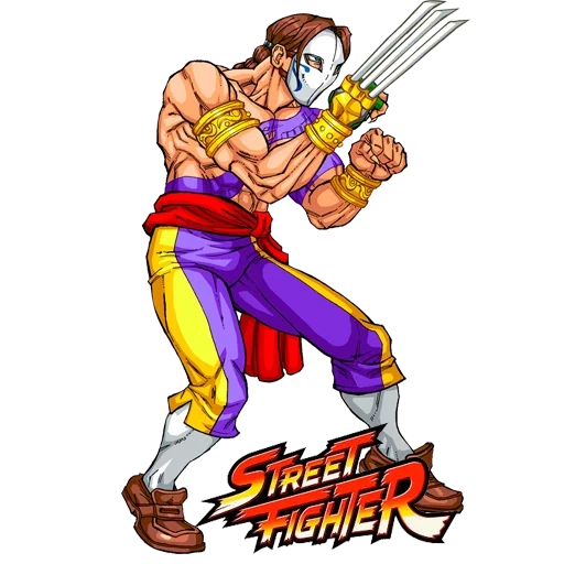 street fighter, saiga street fighter, vega street fighter, tokoh street fighter