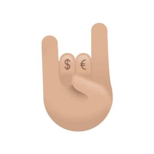 emoji, emoji, doigt, doigt emoji, chèvre à main emoji