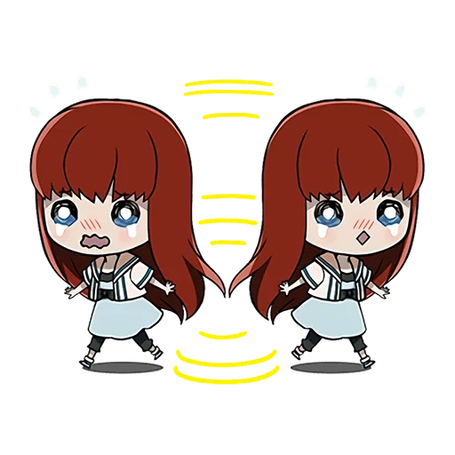 chibi, diagram, gerbang bintang stan, memancing langsung chibi, kurisu shinji chibi