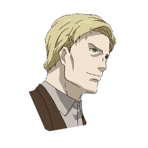 erwin smith, johan libert, personnages d'anime, professeur de gate stein leskinen