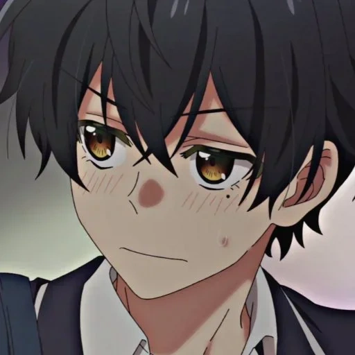 anime, anak laki laki anime, miyano yoshikazu, anak laki laki anime yang cantik, sasaki ke anime miyano