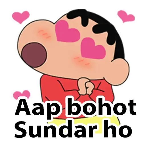 asian, sakata, heart, shin chan, my blush cartoon