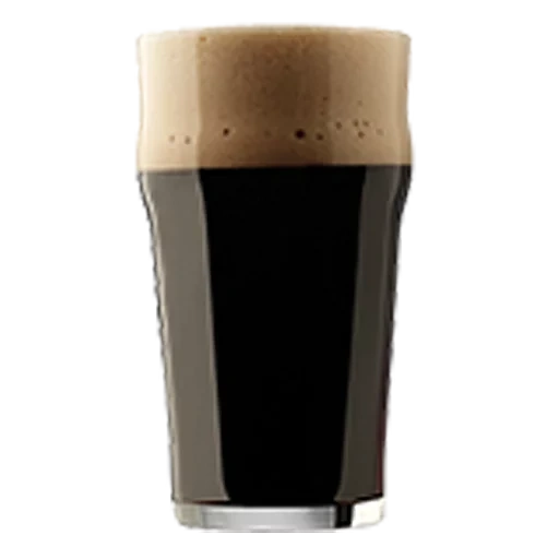 beer, the beer is dark, pint of dark beer, beer glass of pilzer, nonix beer glass 300 ml