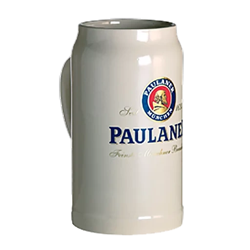paulaner, chope à bière paulana, chope à bière paulana, chope à bière paolana 1l, chope à bière paulaner munchen