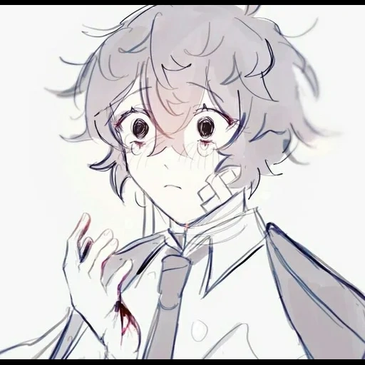 dazai, dazai chuya, anime fofo, desenhos de anime, personagens de anime