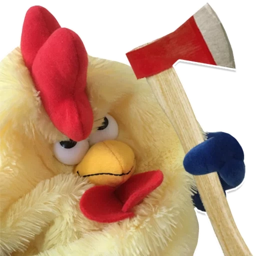 cock toy, plush chicken, plush toy chicken, plush toy rooster, sartan chicken plush toy