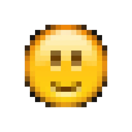 emoji, smiling face, asker's smiling face, aska's smiling face, smiley face pixel monochrome