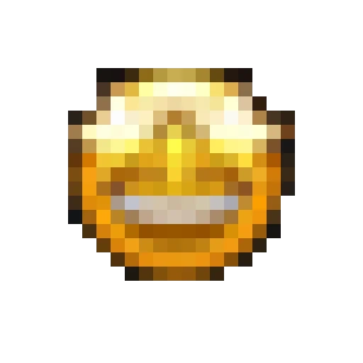 emoji, smiling face, screenshot, minecraft gold, gold dollar