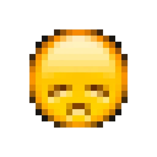 emoji, emoji, smiling face, pixel, sad pixel smiling face