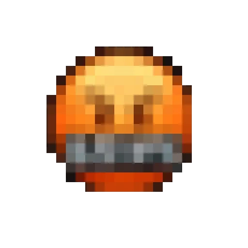 screenshot, soul knight, smiley face pixel, pixel food without background, pixel smiling face crying
