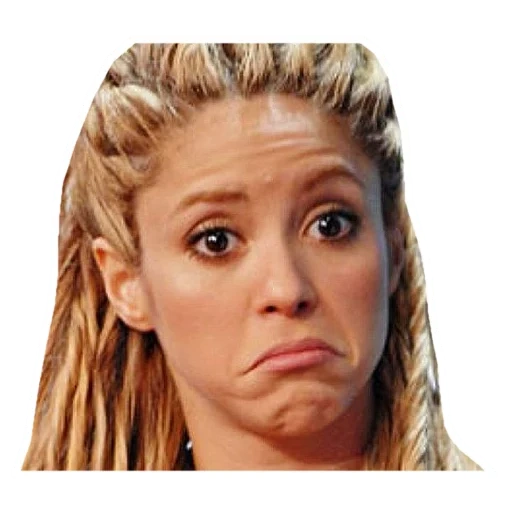 shakira, niña, maximim gorky, meme generator, ascii media works