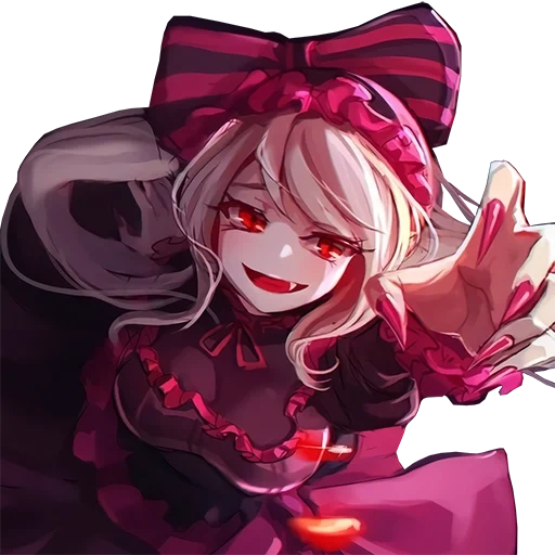 шалтир арт, overlord шалтия, shalltear bloodfallen, shalltear bloodfallen чиби