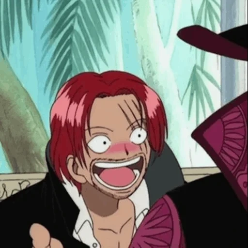 shanks, van pease, mankey de luffy, anime one piece, the first prize of luftwaffe