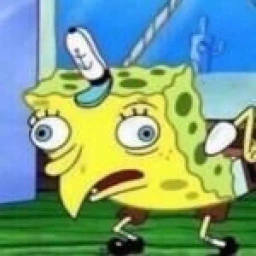 meme spongebob, meme spongebob, spongebob menggoda, spongebob square pants, imitasi meme spongebob