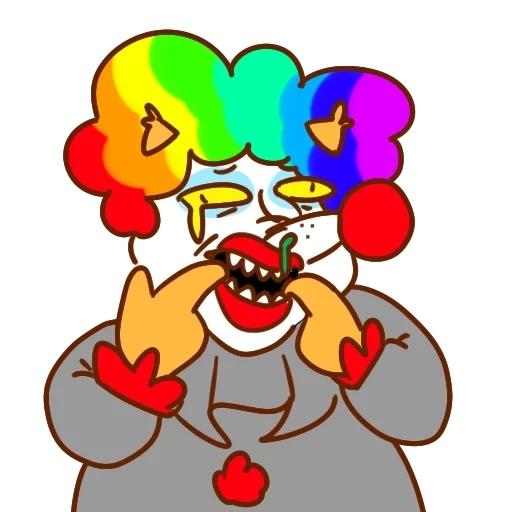 badut, badut sr pelo, badut itu ceria, sr pelo clown, noda badut dengan rokok