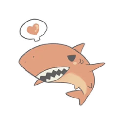 hiu, hiu sayang, hiu lucu, hiu merah muda 69, hiu adalah gambar yang manis