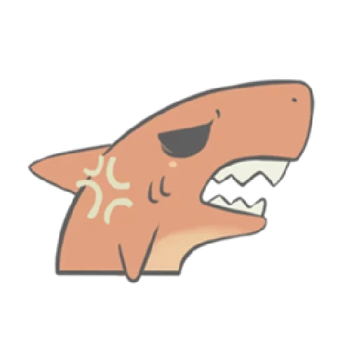 arca, bello, iphone di squalo, shark pink 69