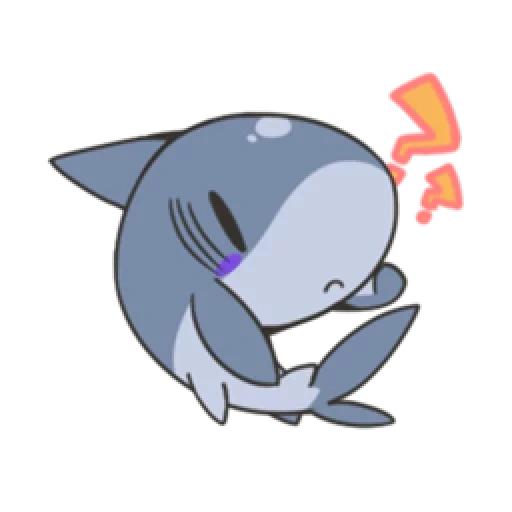 ballenas encantadoras, tiburón querido, tiburones lindos, preciosas parteras, el tiburón es un dibujo dulce