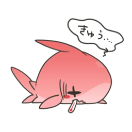 anime, axolotl, pooo kirby, soft toy whale, toys pink whale