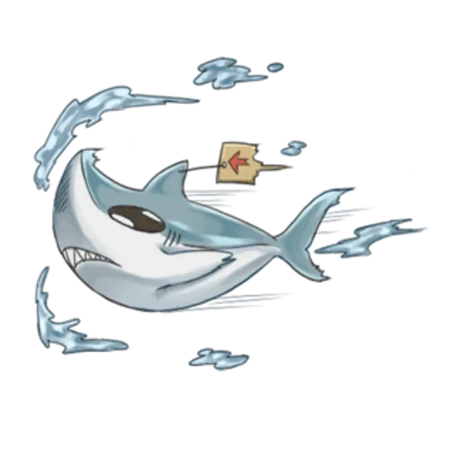 tiburón opt, tiburón, tiburón gris, dibujo de tiburones, ilustración de tiburón