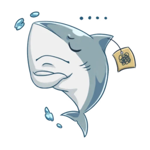 requins, requin, cartoon shark, illustration de requin