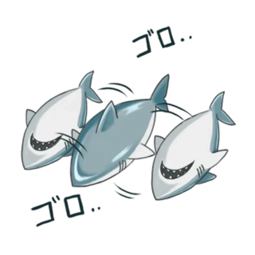 requins, mignon requin, tête de requin, croquis de requins, cartoon shark