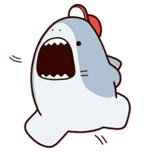 m shark, dessin de requin, sharks kawaii, le requin est un dessin doux, shark shark sryzovka