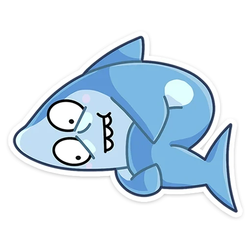 sharki, shark sharki, pêche à la bande dessinée, requin de dessins animés, vkontakte sharki sharki