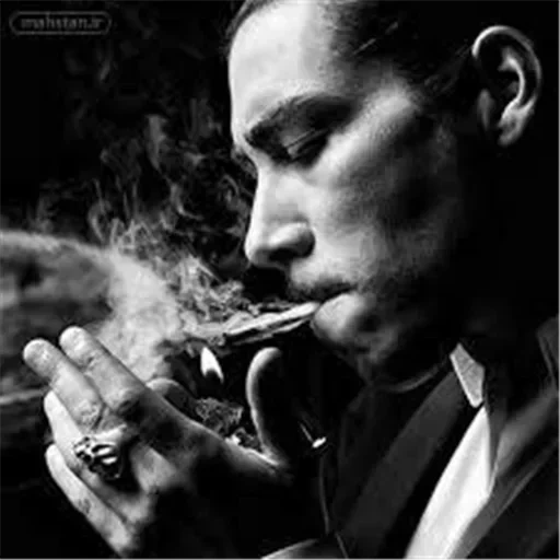 курящий парень, мужчина сигарой, мужчина сигаретой, аватар мужик сигарой, мужчина сигаретой арт