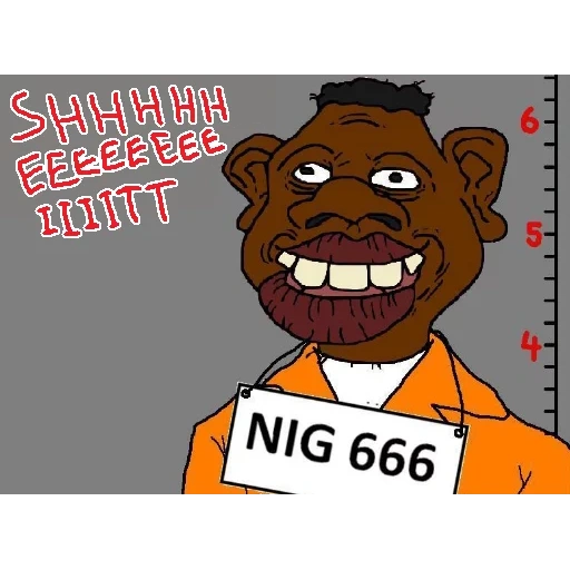 the nigger, 2d-code, der lächelnde nigger, sheeeeet meme