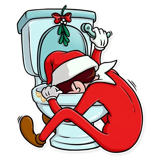 uomini, installazione, babbo natale ridicolo, babbo natale ridicolo, babbo natale babbo natale