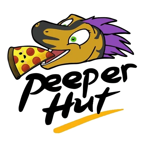 duckerz, duck del logo, logo malato, logo della pizza, logo super duck