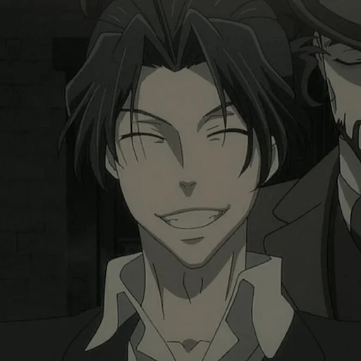 cara de anime, menino anime, personagem de anime, animação holmes, holmes yuukoku no moriarty