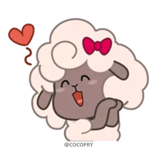 kawaii, nyashny sheep, pokemon sheep, pokemon woolo shiny
