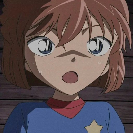 ю хайбара, haibara ai, девушки аниме, detective conan, детектив конан хайбара