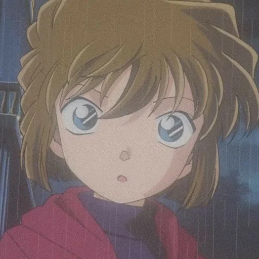 ai haibara, девушки аниме, detective conan, персонажи аниме, мияно шихо детектив конан