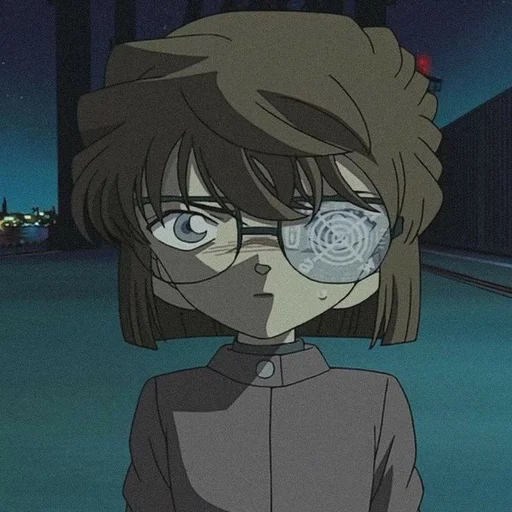 haibara ai, detective conan, детектив конан хайбара, хайбара магическая битва, аниме детектив конан тоору