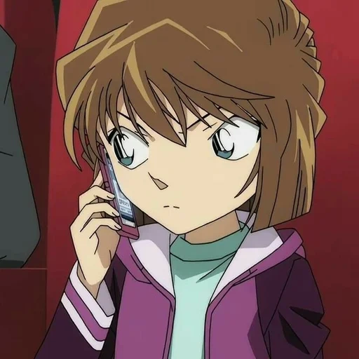 ю хайбара, аниме идеи, ai haibara, detective conan, детектив конан хайбара