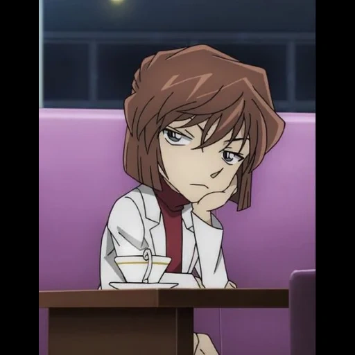 animación, ai haibara, detective conan, personajes de animación, reboot albus airi miyakawa detective conan