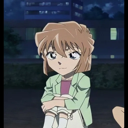 conan, ia haibara, detective conan, anime detetive conan donglu, investigação conan 1x01 data de transmissão original em 1 de abril de 2013