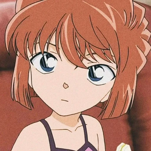 haibara ai, menina anime, menina anime, papel de animação, detetive conan haibara