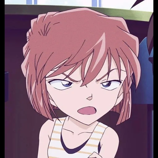 animação, ia haibara, menina anime, menina anime, captura de tela de haibara