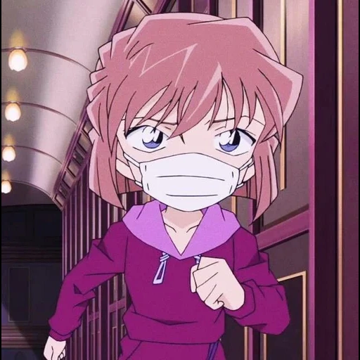 anime, ai haibara, anime kawai, détective conan, personnages d'anime