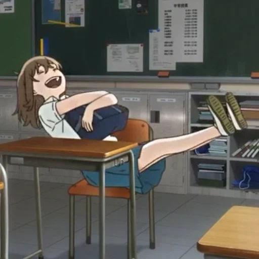 anime, die anime, anime student, high school student anime, unbeschwerte high school student anime