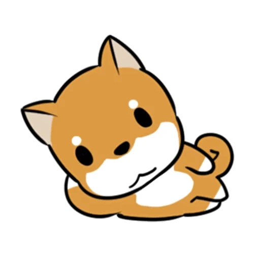 fox, cão, cão de madeira, shiba inu