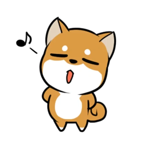 orange, kawai shiba, shiba-dream votsap, ligne officiel mochi mochi peach cat ami 2