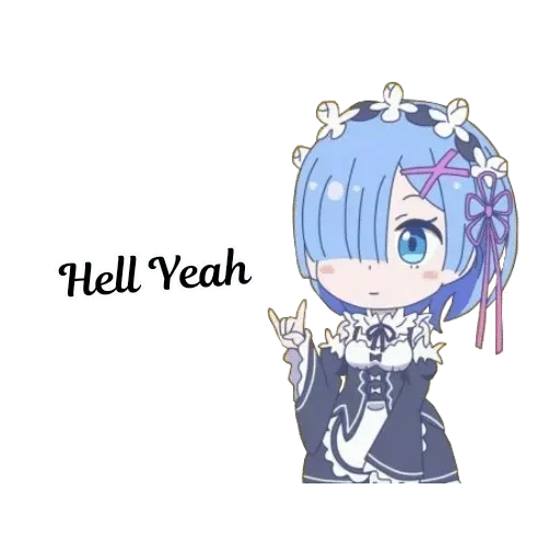 re zéro, rezero rem, rem re zero, re re zéro, ram ram chibi